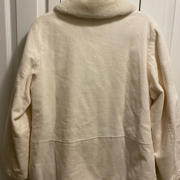 Cream corduroy jacket - Picture 2 of 10